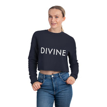 Load image into Gallery viewer, DIVINE Women&#39;s Cropped Sweatshirt
